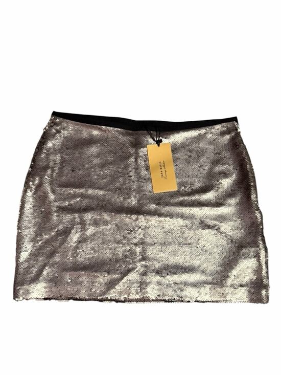 Zara Dresses & Skirts - NEW Zara Sequin Mini Skirt Size Medium